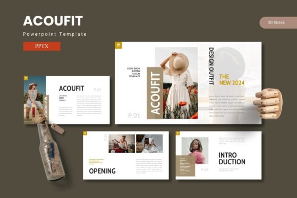 Acoufit: A Modern PowerPoint Template for Confident Presentations