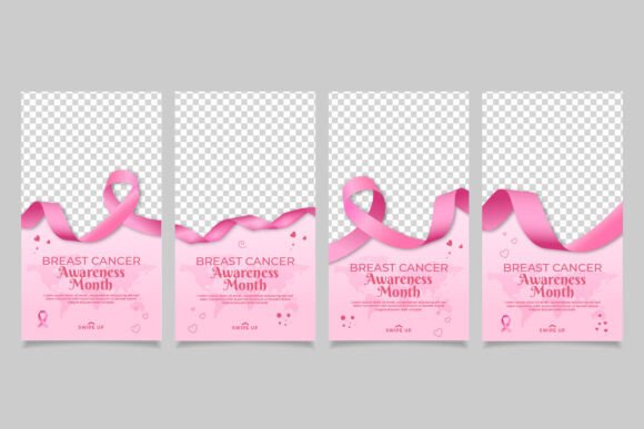 Breast Cancer Awareness Instagram Stories Templates