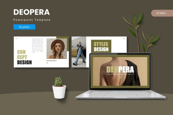 Deopera: A Modern Keynote Template for Polished Presentations