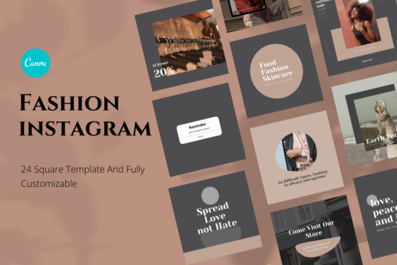 Fashion Canva Instagram Template: Elevate Your Social Media Presence