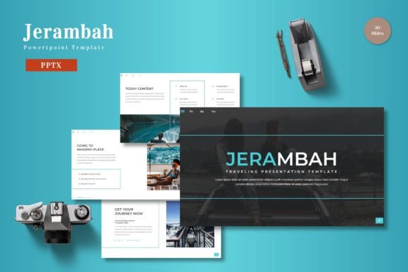 Jerambah: A Modern PowerPoint Template for Polished Presentations