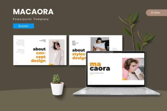 Macaora Keynote Template: Elevate Your Presentations