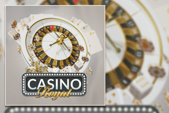 White Casino Royale: Elegant Social Media Design